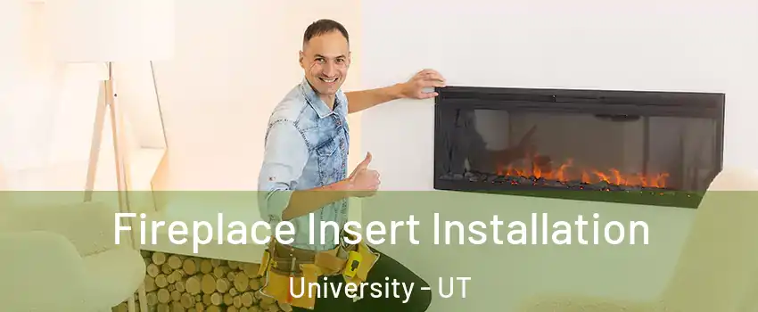 Fireplace Insert Installation University - UT