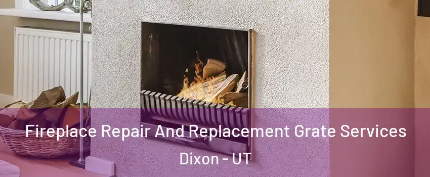 Fireplace Repair And Replacement Grate Services Dixon - UT